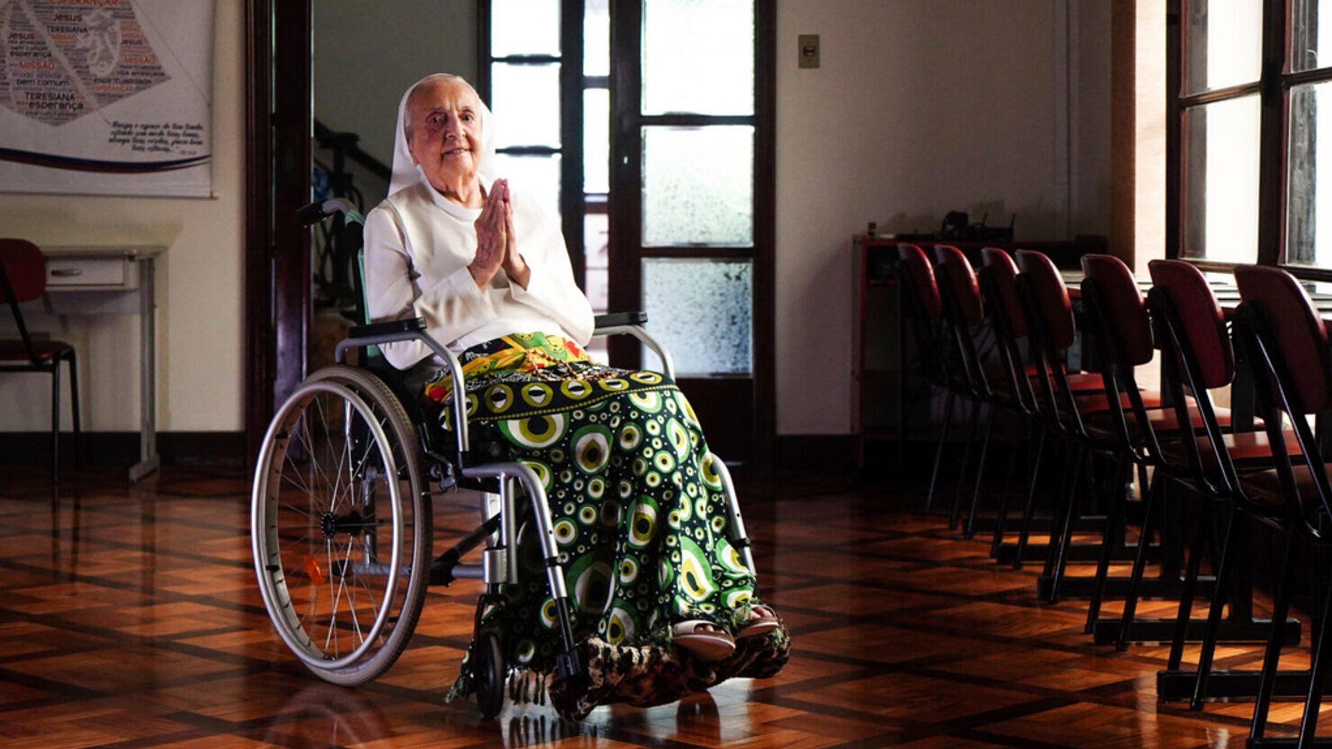 The world's oldest living person is now a football-loving nun from Brazil