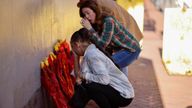 Tributes for the New Orleans attack victims. Pic: Reuters