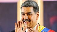 Nicolas Maduro. Pic: Reuters