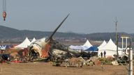 Investigations continue at site of South Korea plane crash