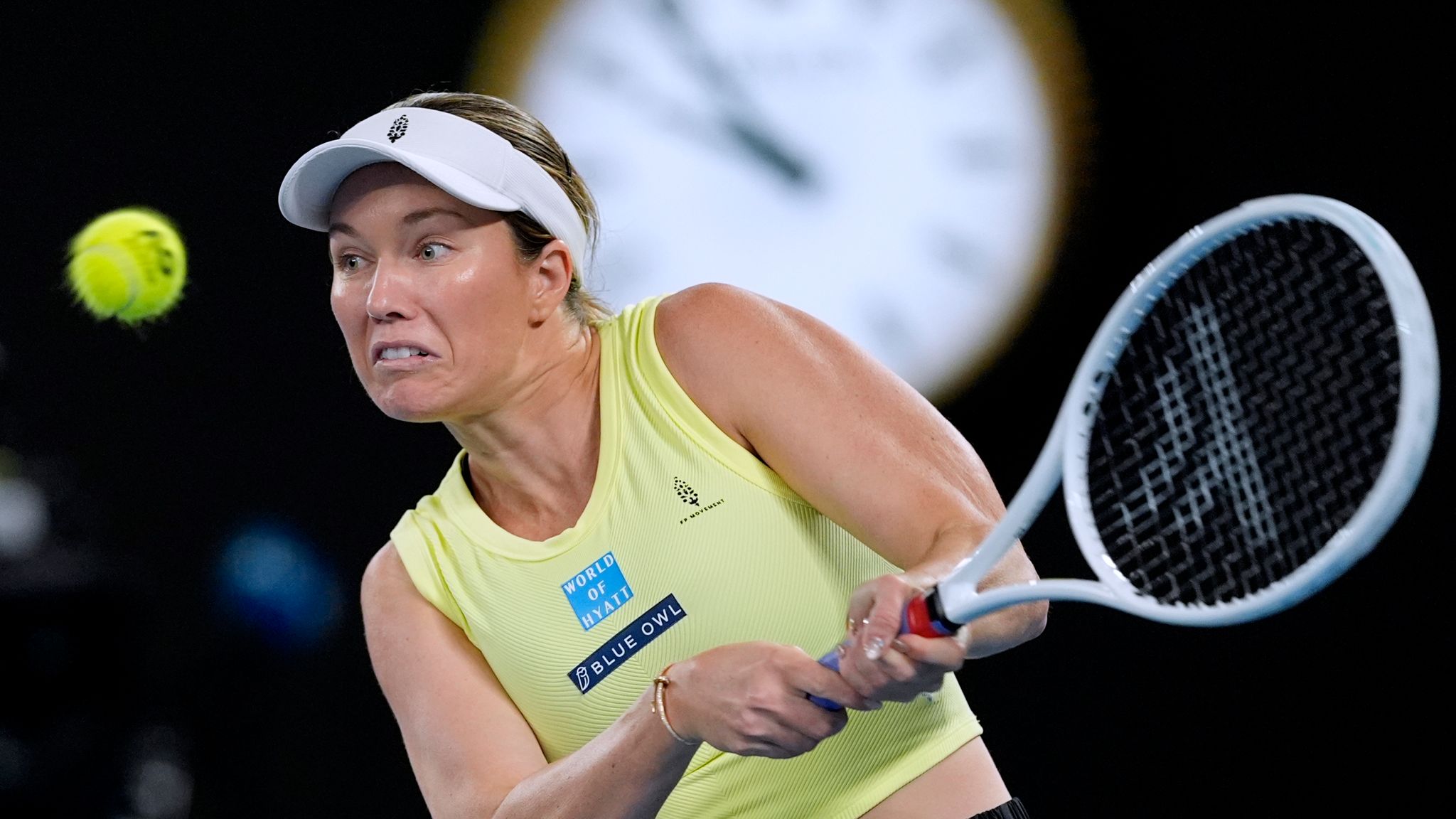 Danielle Collins: Tennis star says 'nobody got hurt' as she brushes off