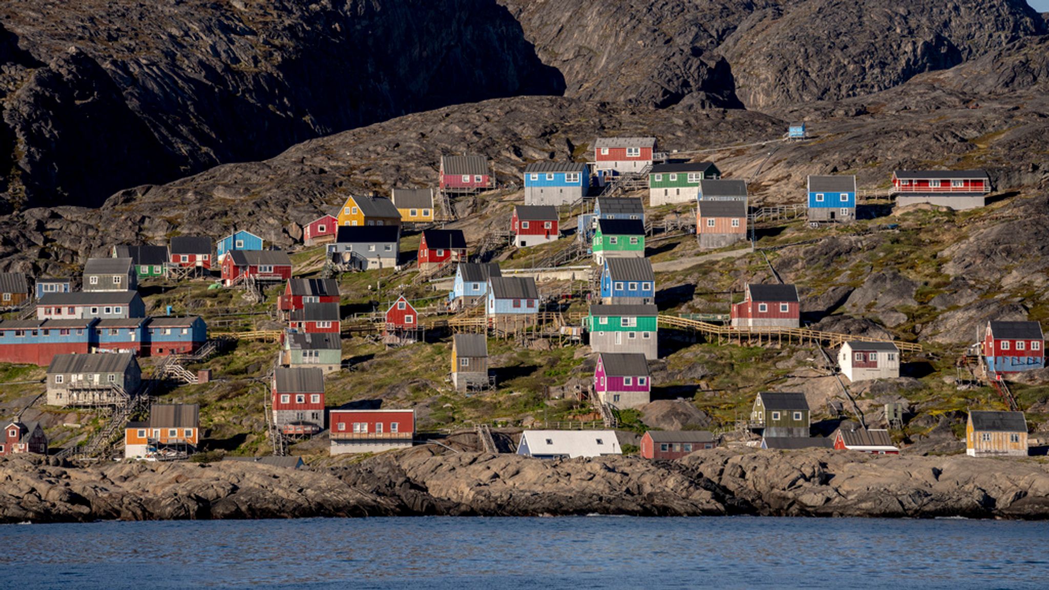 Greenland PM hints at strengthening ties with US after Trump refuses to rule out military takeover | World News | Sky News