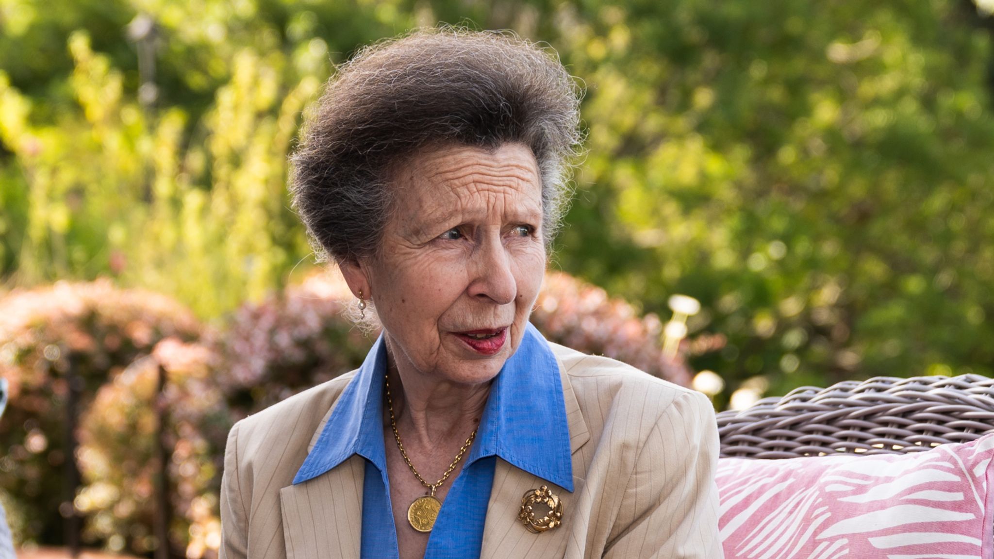 Princess Anne speaks out about horse accident that left her concussed last  year | UK News | Sky News