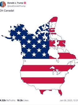 Donald Trump refuses to rule out military force over Panama Canal and