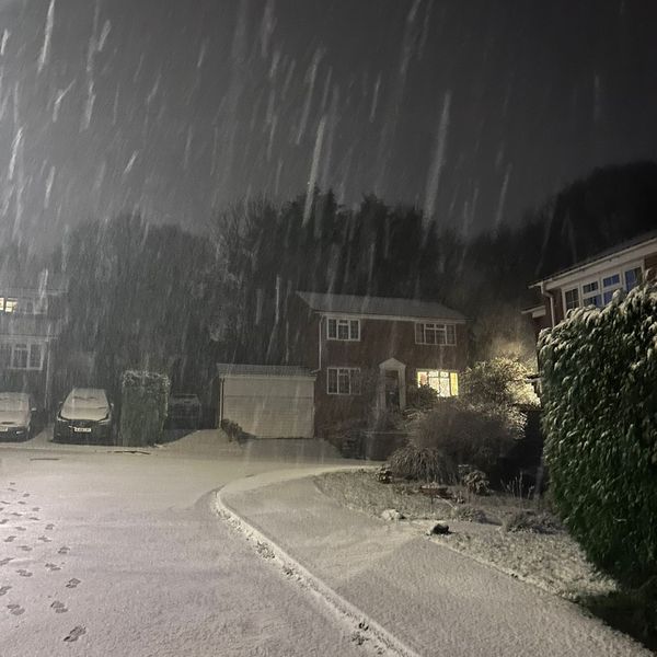 Sarah Treasure has sent this image in from Farnham, Surrey