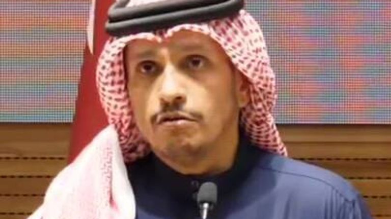 Qatari PM confirms Gaza ceasefire between Israel and Hamas