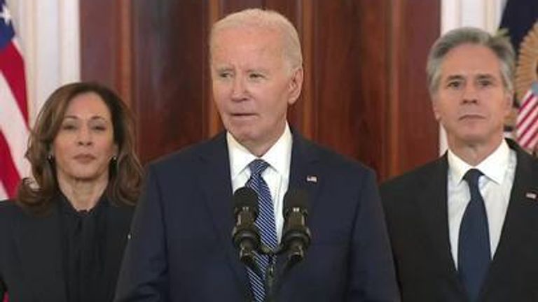 Biden mistakes Hamas for Hezbollah during ceasefire speech