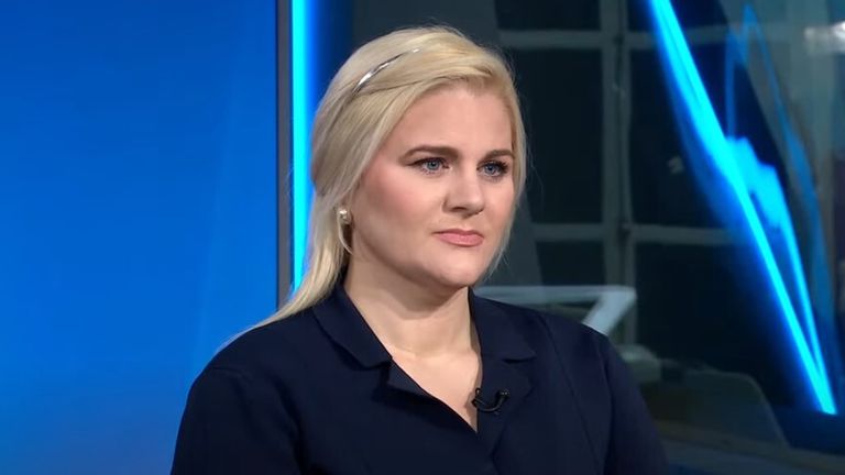 MP Alex Davies-Jones said she felt "scared and intimidated" during the incident