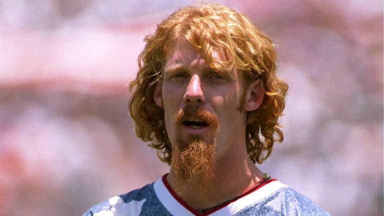 Action Images World Cup Preview Collection 1998 Alexi Lalas-U.S.A. Pic: Reuters 