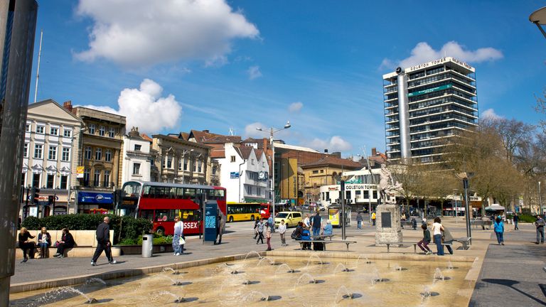 Bristol city centre. File pic: Ben Birchall/PA Wire