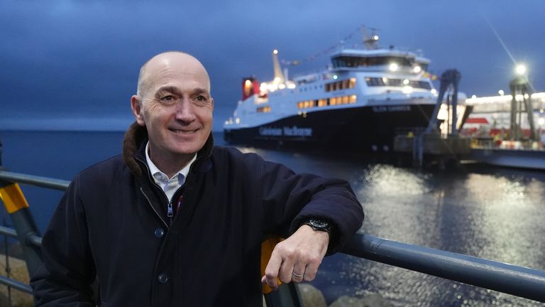 Duncan Mackison, chief executive of CalMac. Pic: PA