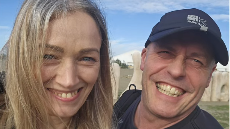 Dan and Kristina Coulson say they saved hundreds by flying to Crewe via Spain