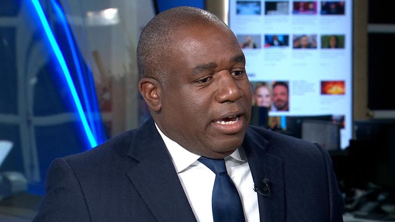 David lammy appears unwilling to criticise recent rhetoric from Donald Trump