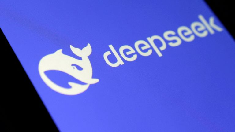 FILE PHOTO: Deepseek logo is seen in this illustration taken, January 27, 2025. REUTERS/Dado Ruvic/Illustration/File Photo