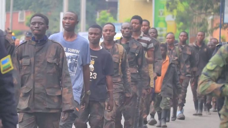 DRC troops returning after surrender