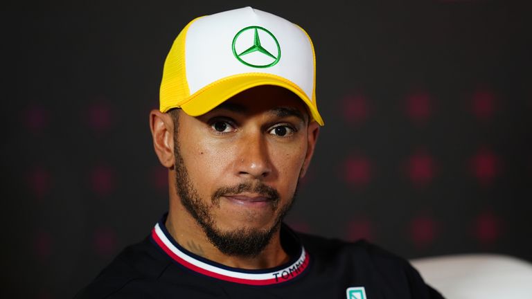 File photo dated 06/07/24. Ferrari announced Lewis Hamilton will join the team in 2025 on a multi-year contract. Issue date: Thursday December 12, 2024.