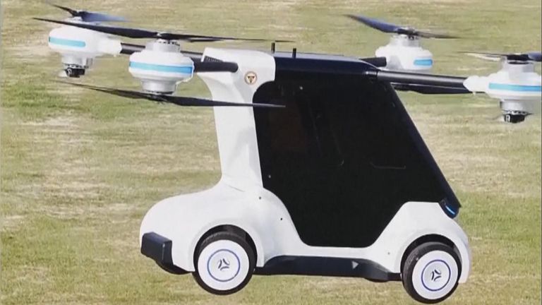 A research team at Southeast University in China has unveiled the country&#39;s first distributed electric flying car.