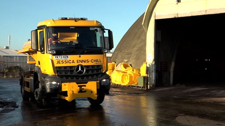 Sheffield gritter