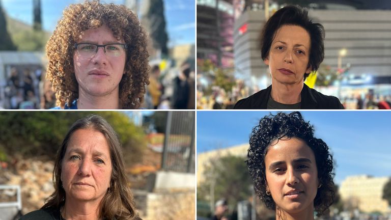 (Clockwise) Elan Hyman, Ifat Kalderon, Naomi and Roni