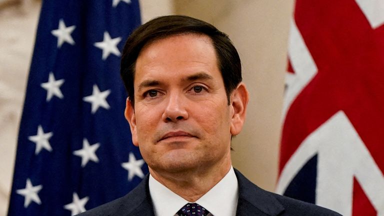 US Secretary of State Marco Rubio. Pic: Reuters