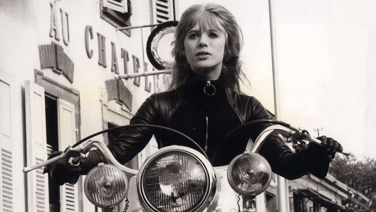 Set
5881603

Image
5881603a

Photographer
Mid-Atlantic/Ares/Claridge/Kobal/Shutterstock

The Girl On A Motorcycle - 1968
Marianne Faithfull

1968
Categories
Film Stills, Personality, Entertainment

Keywords
MOTORBIKE JACK CARDIFF