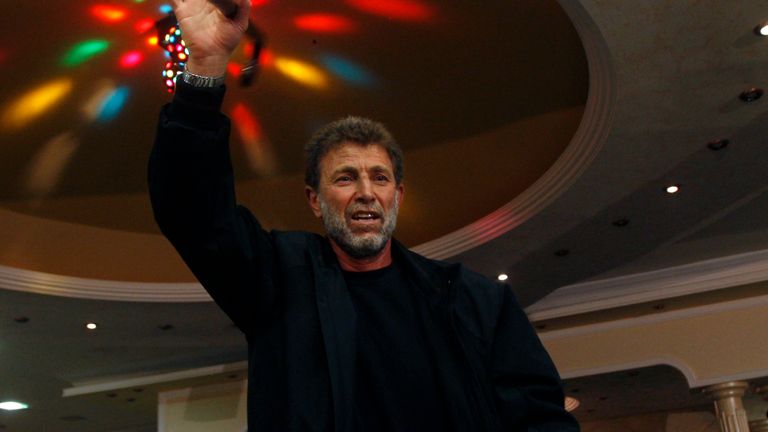 Nael Barghouti during his wedding celebrations in the West Bank village of Kobar, near Ramallah November 17, 2011. File pic: Reuters