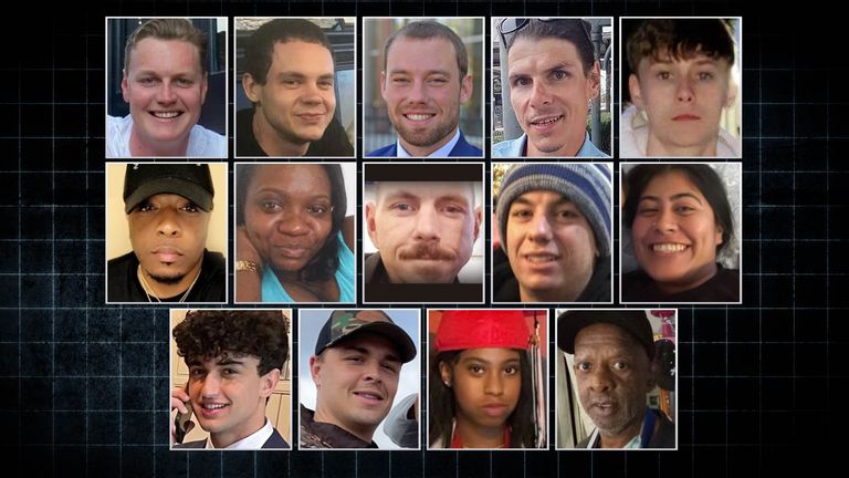 Top row (L-R): Edward Pettifer, Matthew Tenedorio, Andrew 'Drew' Dauphin, Elliot Wilkinson, Hubert Gauthreaux

Middle row (L-R): Reggie Hunter, LaTasha Polk, Brandon Taylor, William 'Billy' DiMaio, Nicole Perez

Bottom row (L-R): Kareem Badawi, Martin 'Tiger' Bech, Ni'Kyra Cheyenne Dedeaux, Terrence Kennedy