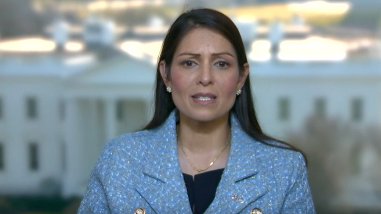 Priti Patel in Washington DC 