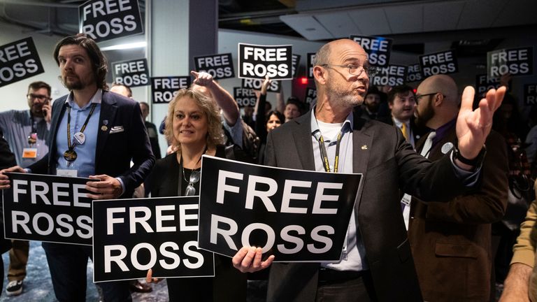 A group of supporters had campaigned for his release. Picture: AP