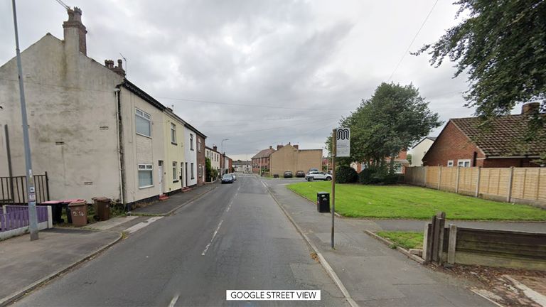 Police said the girl was approached on Silver Street in Irlam, close to the junction of Cutnook Lane