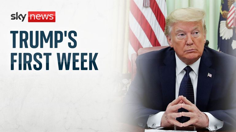 Trump's first week: What happened?