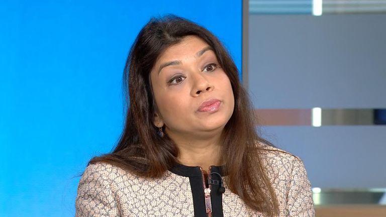 SN screengrab from 31/01/2024 of Treasury minister Tulip Siddiq
U 085200WE BREXIT TULIP SIDDIQ
