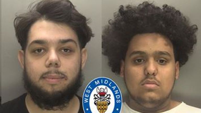 Demalji Hadza, left, and Ali Hassan, right, have both been jailed for more than 16 years. Pic: West Midlands Police