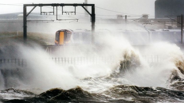 UK Faces Danger to Life Weather Warning as Severe Winds Loom