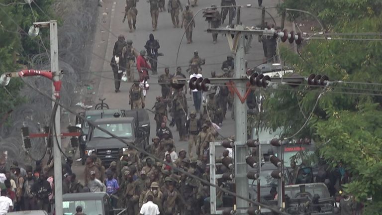 DRC troops returning after surrender