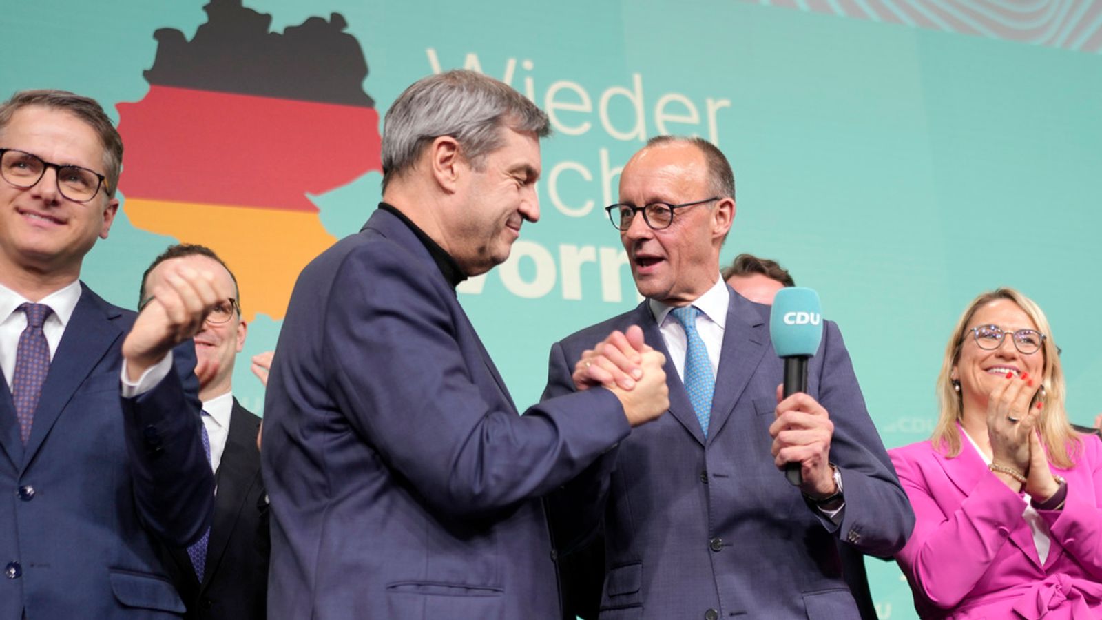 Conservatives win German election - as far-right AfD makes historic gains and Olaf Scholz's SPD collapses