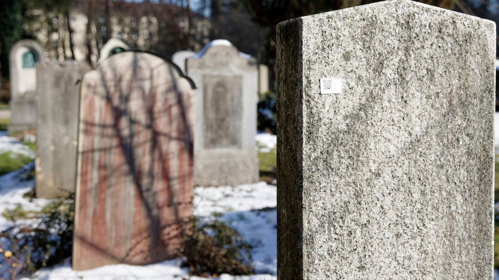 Mysterious QR code stickers appear on more than 1,000 graves in Munich