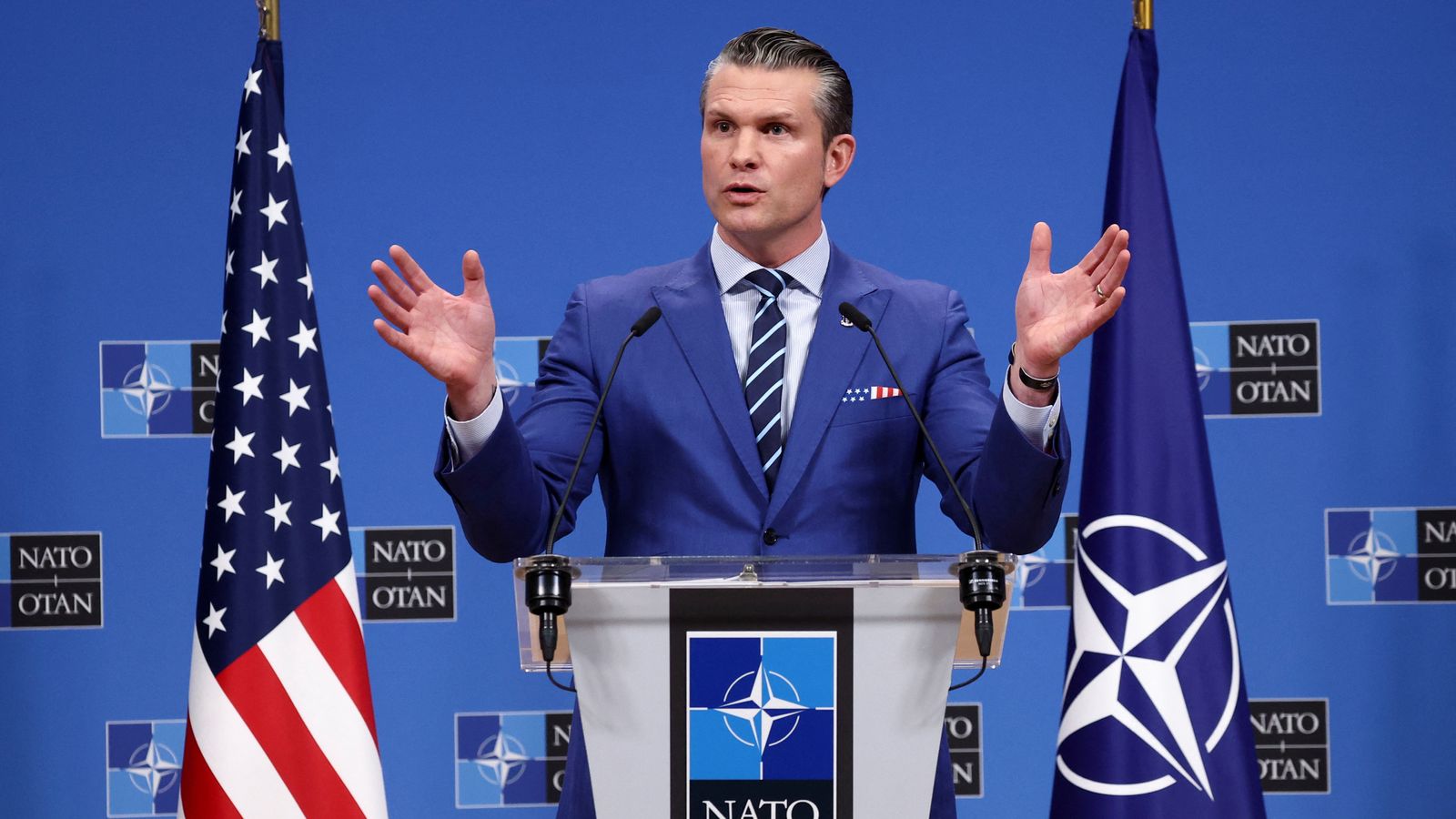 Ukraine war latest: ‘Uncle Sam isn’t Uncle Sucker,’ US tells NATO – as Zelenskyy sends peace deal warning