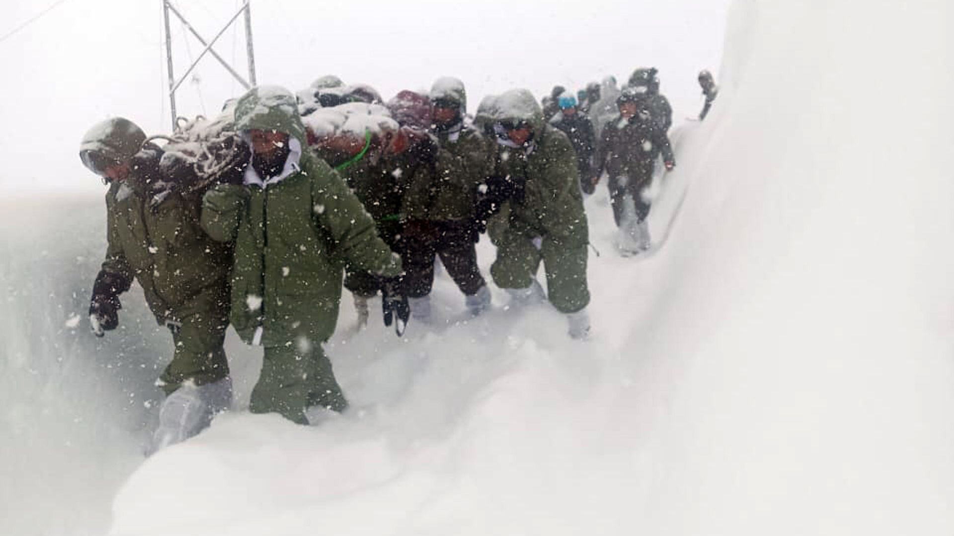 At least 41 feared trapped after avalanche in Indian Himalayas