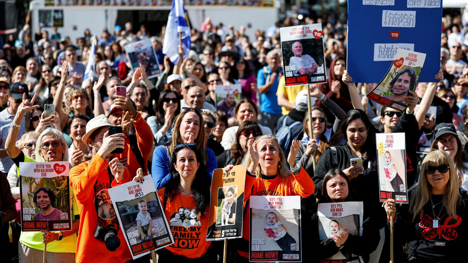 'He has left hell': Israelis welcome home hostages after 15 months in Gaza