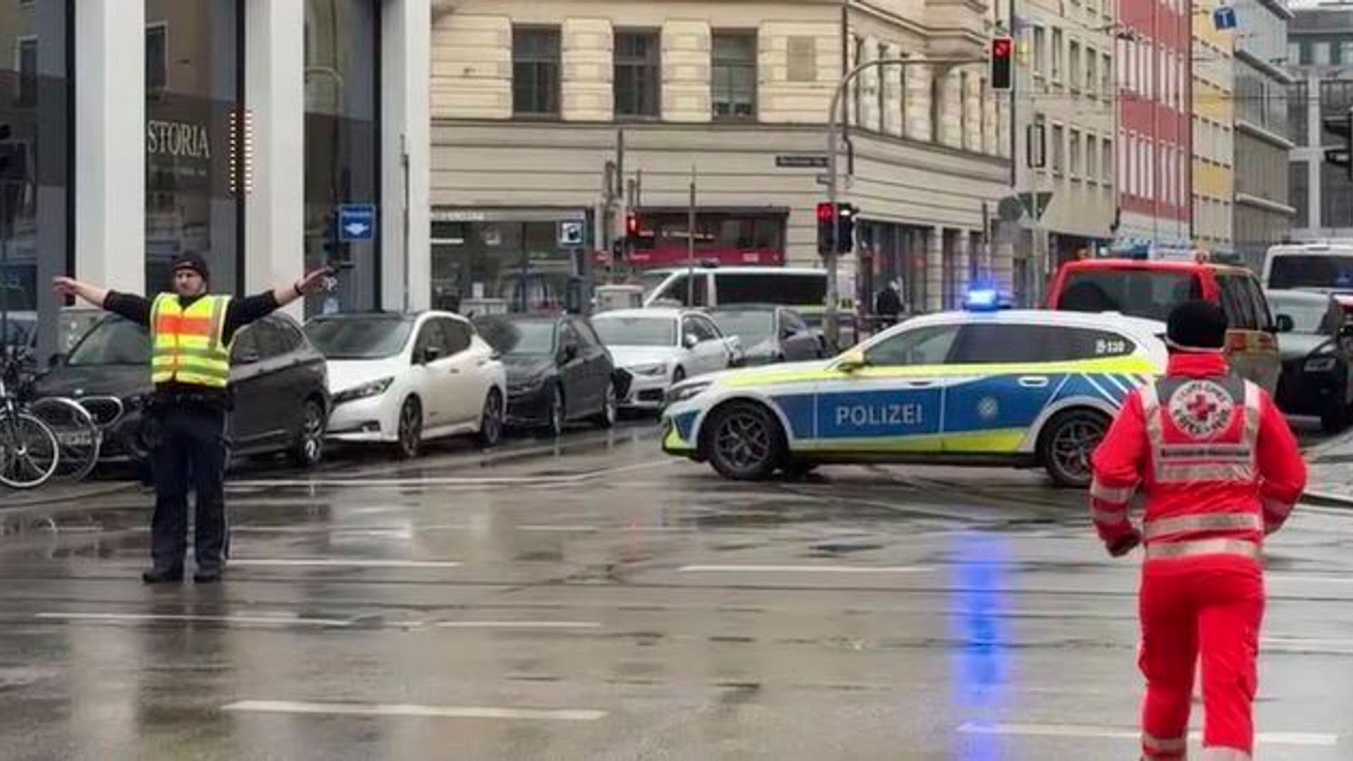 'Major police operation' under way in Munich after car driven into pedestrians