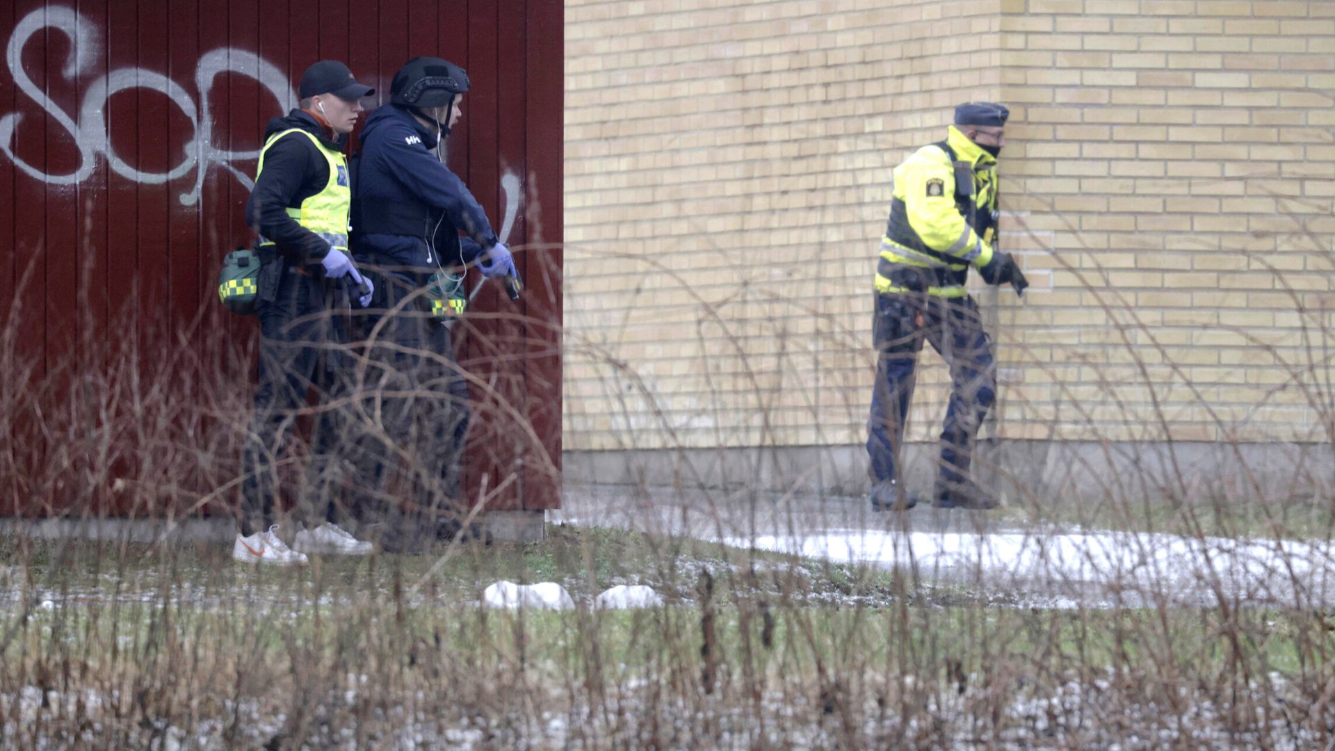 Five people shot at adult education centre in Sweden