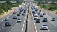 The M4 motorway near Bristol. File pic: PA