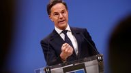 NATO Secretary General Mark Rutte. Pic: Reuters