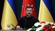 Volodymyr Zelenskyy.Pic: Reuters