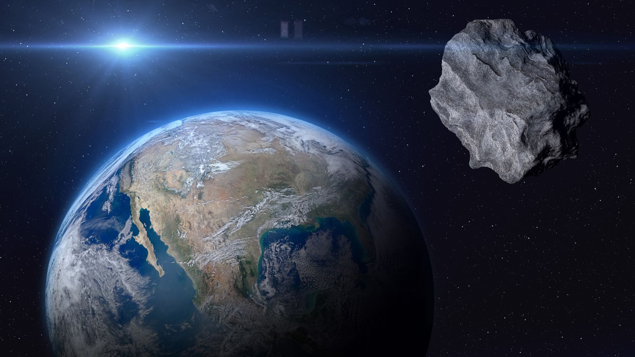 Odds of 2024 YR4 asteroid hitting Earth rise again | Science, Climate & Tech News | Sky News