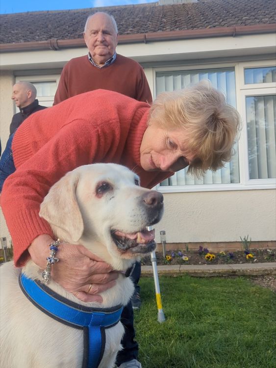 Daisy ile Rita Potter. PIC: RSPCA / PA