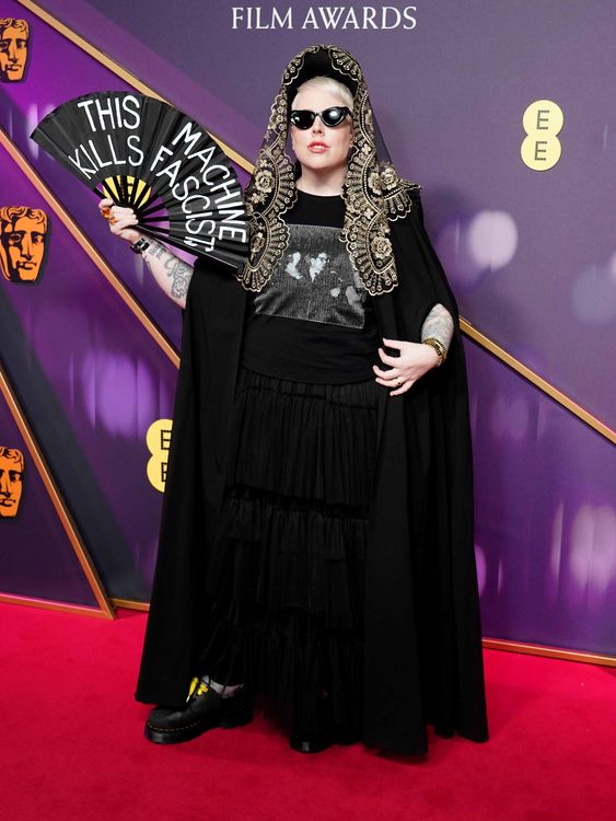 The Blessed Madonna at the BAFTA Film Awards 2025. Pic: PA