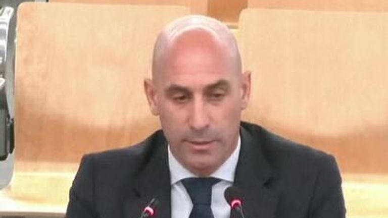 Louis Rubiales is on trial accused of sexual assault for kissing player Jenni Hermoso on the lips.

