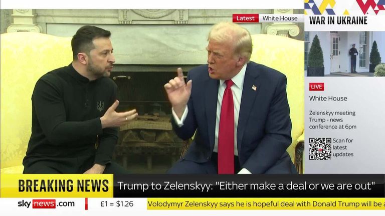 Volodymyr ZelenAGټ߹y and Donald Trump